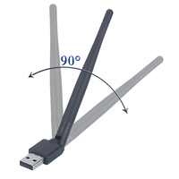 Récepteur de télévision par satellite 150Mbps haute vitesse usb 2.0 mediatek mt7601 adaptateur wifi usb sans fil