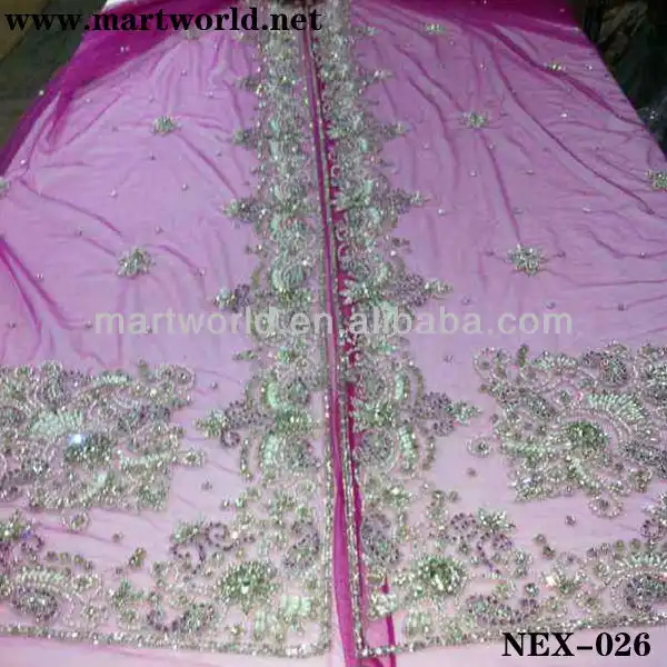 卸売インドのサリーのウェディングドレス (NEX-026)