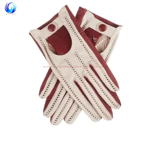 Yüksek kaliteli kadın büyük fiyat ile sürücü için ince deri eldiven sürüş - Product Image 1