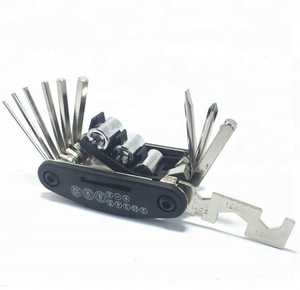 <span class=keywords><strong>Kit</strong></span> d'outils de <span class=keywords><strong>réparation</strong></span> de <span class=keywords><strong>vélo</strong></span>, clés Allen multifonctions 15 en 1, 17/24069 - Product Image 1
