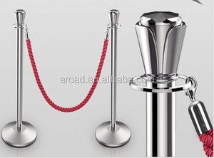 Metallo acciaio banca posta e pannello coda retrattile doppia linea nastro barriera - Product Image 3