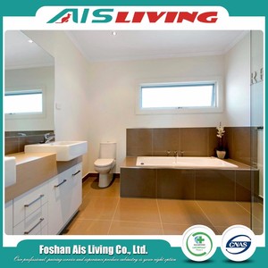 Modern Classic Double Sink <strong>Bathroom</strong> Vanity Cabinet <strong>Free</strong> <strong>Standing</strong> Commercial Home Use Wooden MDF Melamine Includes <strong>Mirror</strong> - Product Image 6