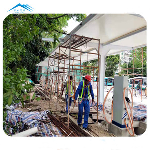 Parkeer werpen Tent Koop Moderne Treksterkte Membraan Structuur Cantilever <span class=keywords><strong>Carport</strong></span>