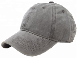 6 pannelli all'ingrosso 100% cotone classico pesante lavato vintage <span class=keywords><strong>polo</strong></span> stile berretto da baseball e solido da uomo cappello da papà - Product Image 3