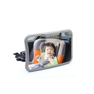 Miroir de voiture pour bébé, avec télécommande, miroir facial, léger, 4 couleurs, prix d'usine, nouveau produit, 2019