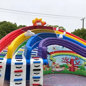Qiqu Cầu Trượt Nước Cầu Vồng Cỡ Lớn Công Viên Sân Sau Thương Mại - Product Image 3