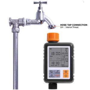 Домашний автоматический электронный таймер полива сада, цифровой Интеллектуальный контроллер системы полива с ЖК-дисплеем - Product Image 4