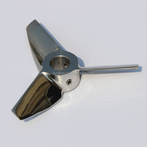 3-blads buitenboordmotor roestvrijstalen scheepspropeller - Product Image 3