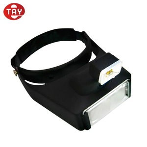 थोक हल्के हेडबैंड मेडिकल मैग्निफायर हेडलाइट आवर्धक ग्लास - Product Image 1