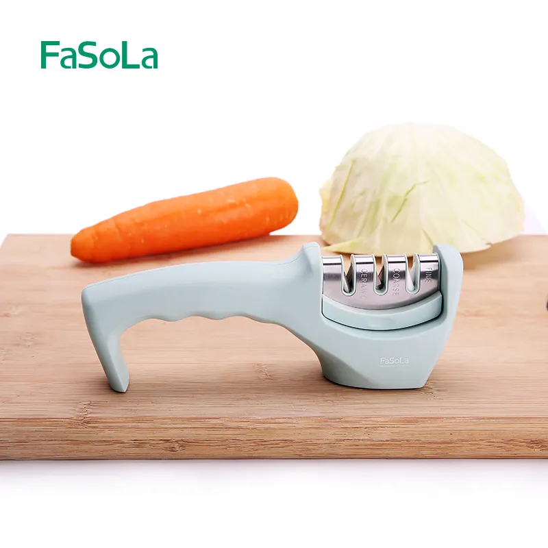 FaSoLa दस्ता रसोई 3 चरण चाकू <span class=keywords><strong>चोखा</strong></span>