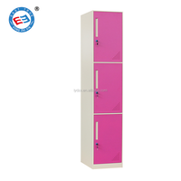 Casier de vestiaire personnel en acier 1236 avec porte, casier de rangement pour vêtements en métal pour salle de sport et école