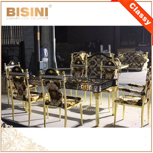 Luxe Italie Collection <span class=keywords><strong>Baroque</strong></span> Laiton 18K/24K Doré <span class=keywords><strong>Fauteuil</strong></span>/Louis XV Royal Décoratif Doré Chaise D'appoint, QUANTITÉ MINIMALE DE COMMANDE 1 PC - Product Image 2
