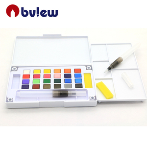 Combinaison de peinture solide transparente, 24 couleurs, Pigment à l'<span class=keywords><strong>aquarelle</strong></span>, pour dessins artistiques - Product Image 2