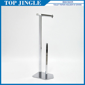 Chromed Metal Toilet Roll Holder - Product Image 3