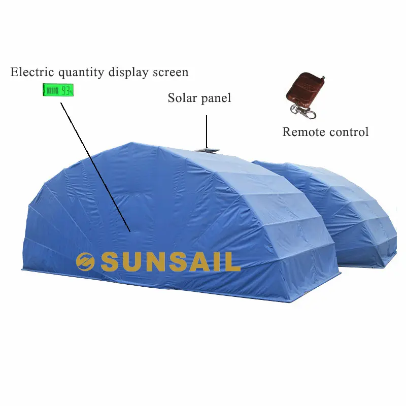 Solar Powered Folding Car Garage Covers Portable