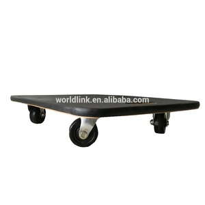 4 Heavy-Duty <strong>Wood</strong> Wheels Moving Plywood <strong>Dolly</strong> Trolley Premium Hand <strong>Carts</strong> &amp; Trolleys - Product Image 2
