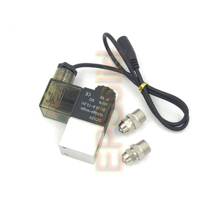 Valvola magnetica a solenoide regolatore per bassa temperatura CO2 acquario acquario acquario elettrico valvola magnetica Base di controllo EPS-2V-06AF - Product Image 1