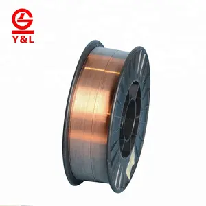 China Welding Wire ER70S-6 China Best Types 0.8 Mm Size Mig Gas Arc Welding Wire