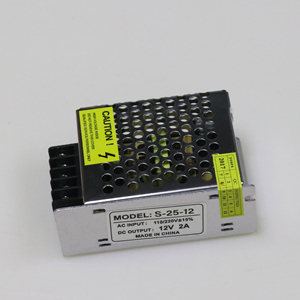 Alimentation électrique à découpage OEM CCTV <span class=keywords><strong>12V</strong></span> 2A à sortie unique <span class=keywords><strong>25W</strong></span> pour éclairage LED et écran LCD - Product Image 1