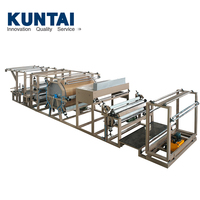 Textiles fonds d'écran PU machine à plastifier