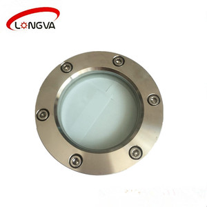 चीन निर्माता स्टेनलेस स्टील के दौर निकला हुआ किनारा दृष्टि ग्लास - Product Image 1