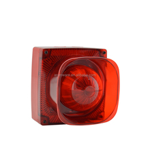 Asenware Outdoor Flush Wall Mounting Fire Alarm Siren Horn Strobe Strobe Sounder
