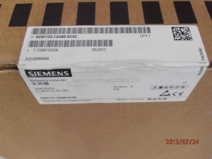Siemens Frequency Converter Simodrive 6SN1123-1AA00-0AA2