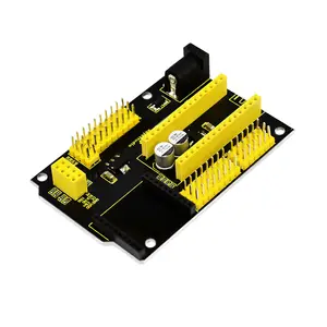 Keyestudio para nano io placa de fuga para arduino, escudo nano 328p