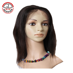 Perruque Lace Front Courte de Haute Qualité 5A, Vente Chaude sur <span class=keywords><strong>Alibaba</strong></span> Express - Product Image 1
