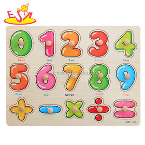 <span class=keywords><strong>Puzzle</strong></span> di legno all'ingrosso della manopola di <span class=keywords><strong>alfabeto</strong></span> del giocattolo dell'aiuto didattico da vendere W14M106 - Product Image 3