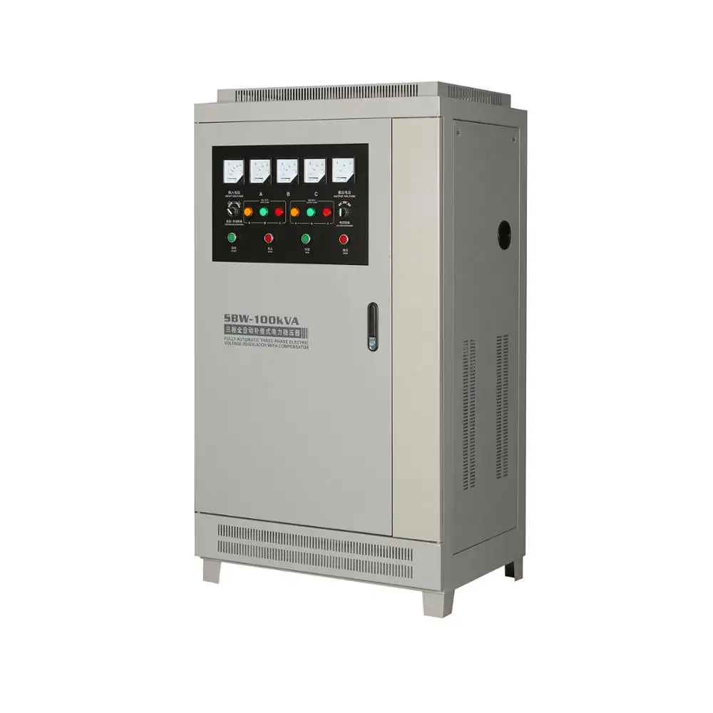 Sgenre SBW 150kva stabilisateur de puissance automatique, moteur de Servo