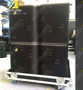 Haut-parleur alimenté par réseau de lignes actif système de son dj professionnel haut de ligne de 10 pouces avec double subwoofer de 15 pouces - Product Image 4