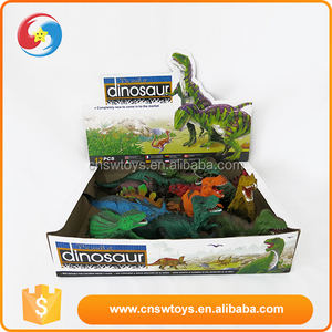 Custom cheap hard plastic 12 unids dinosaur mini plastic animal - Product Image 5