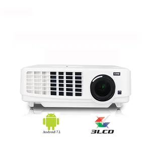 3LCD 3LED Android 7.1 Proyector 1024x768 Píxeles (XGA) Uso multimedia educativo