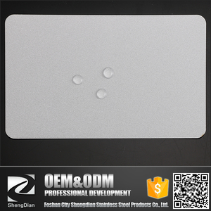 Usine en gros Personnalisé Nas Microbillé 304 Plaque En Acier Inoxydable - Product Image 6