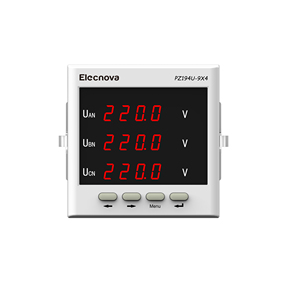 Voltímetro de CA de panel LED digital trifásico de alta precisión de 96*96mm, de 1/2" - Product Image 3