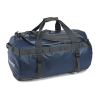 Tas Gym Lipat Ringan Anti Air DEVANCE 70L dengan Desain Geometris, Bahan PVC, dan Ritsleting