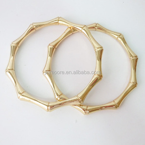 ZBH07 легкие золотые бамбуковые ручки, выдвижная ручка для мешков - Product Image 3