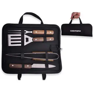 Workpro — MINI outils barbecue avec sac en nylon, ensemble de 4 pièces