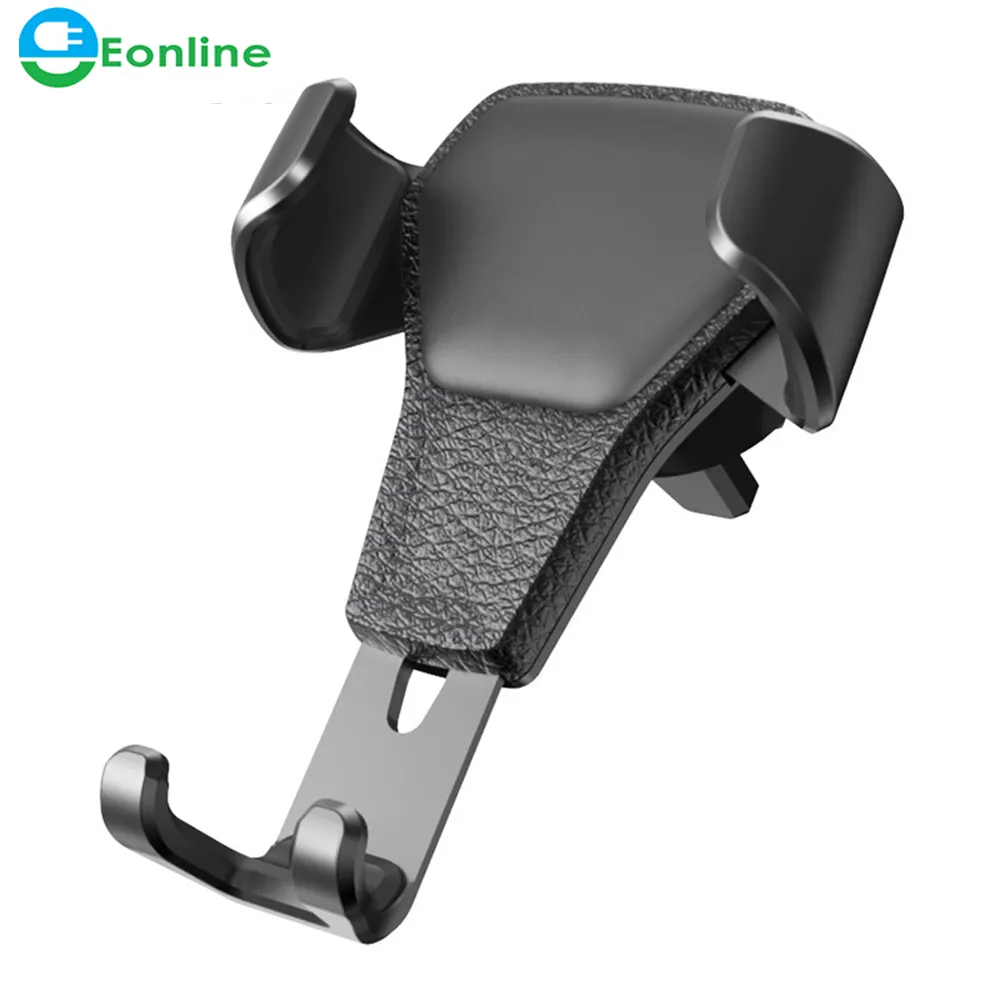 Eonline नई आगमन समायोज्य एबीएस + पीसी सामग्री कार माउंट चार्जर कार धारक के लिए फोन सामान