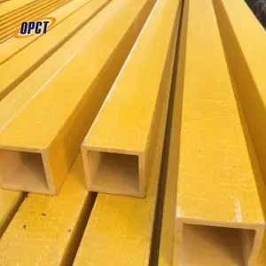 HIgh Quality FRP Pultrusion Profiles Square Tube /round Tube/rod/bar/angle/channel