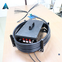 Robot de nettoyage de conduits d'air industriel arbre flexible équipement de nettoyage de conduits d'hôtel de cuisine