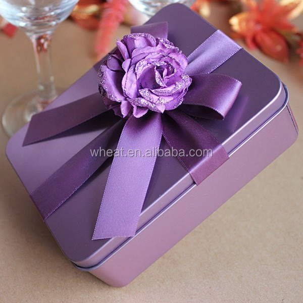 Больше цветов, персонализированная прямоугольная упаковочная коробка