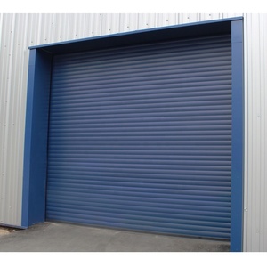 2025 puertas de persiana enrollable automática residencial 9x8 puertas de garaje de aluminio Control remoto rodante manual 9x8 almacén superior enrollable - Product Image 6