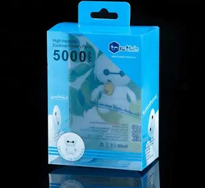 Personalizzato PVC Scatola di Imballaggio di Plastica Trasparente Scatola di Imballaggio Della Bolla Per USB/SD Card