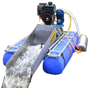 China Machine Manufactory Automic Small Gold Mining Dredger for gold suction and sand pumping