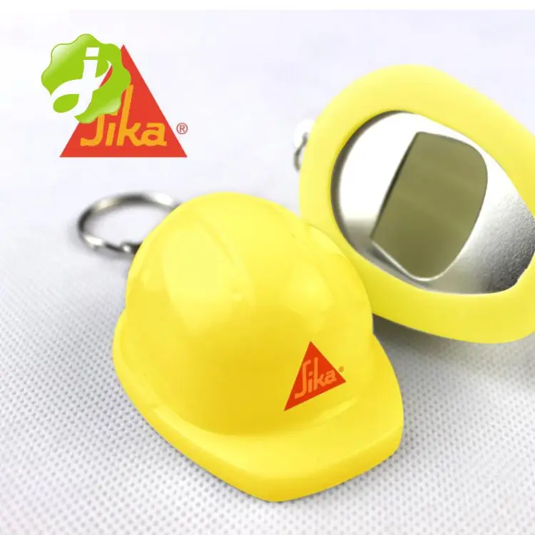 Promotion mini hard hat keychain