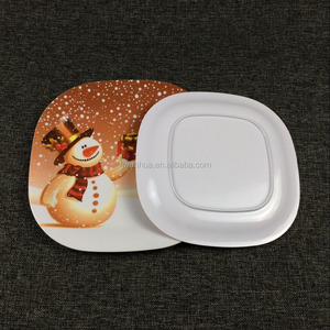Christmas Series Style Melamine Round <strong>Square</strong> Serving <strong>Plate</strong> <strong>Sets</strong> - Product Image 4