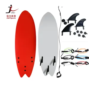 Custom ized Decorative China Surf board Hersteller Schwimmen Start brett, Water Board Surf, Surfen Longboard RED Surf board