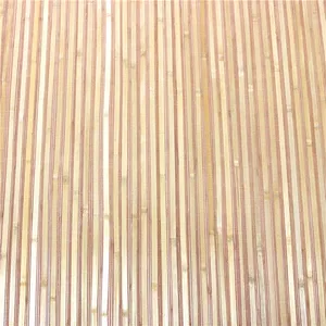 Hecho en China, últimos diseños de papel pintado hierba de bambú tejido papel beige grasscloth papel pintado